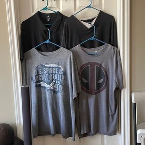 Bundle 4 Men Shirts XXL